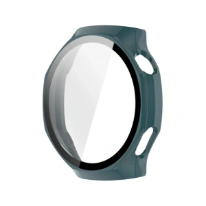 Etui ze szkłem do zegarka Bizon Case+Glass Watch do Huawei Watch GT6 Pro 46mm zielone