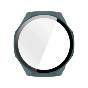 Etui ze szkłem do zegarka Bizon Case+Glass Watch do Huawei Watch GT6 Pro 46mm zielone