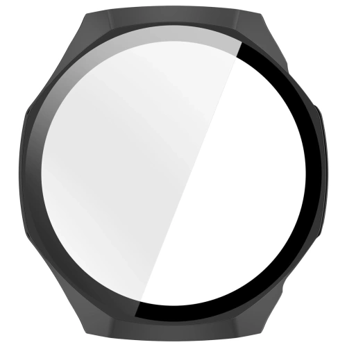 Etui ze szkłem do zegarka Bizon Case+Glass Watch do Huawei Watch GT6 Pro 46mm czarne