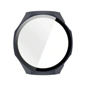 Etui ze szkłem do zegarka Bizon Case+Glass Watch do Huawei Watch GT6 Pro 46mm niebieskie