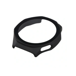 Etui ze szkłem do zegarka Bizon Case+Glass Watch do Huawei Watch GT6 Pro 46mm matowe czarne