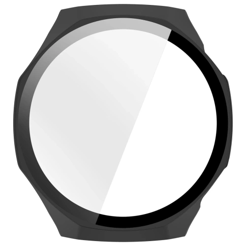 Etui ze szkłem do zegarka Bizon Case+Glass Watch do Huawei Watch GT6 Pro 46mm matowe czarne