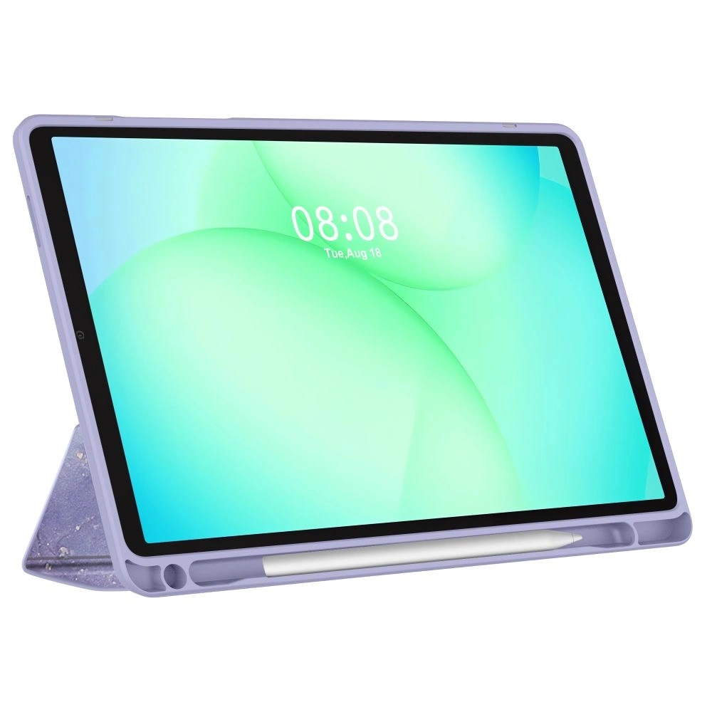 Etui Tech-Protect Smartcase Pen Hybrid do Samsung Galaxy Tab A9+ Plus / A11+ Plus 11.0 X210 / X215 / X216 / X230 / X235 / X236 Violet Marble