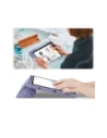 Etui Tech-Protect Smartcase Pen Hybrid do Samsung Galaxy Tab A9 / A11 8.7 X110 / X115 / X133 / X135 Violet Marble