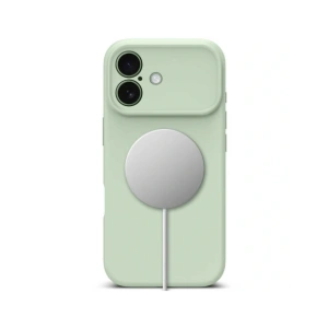 Etui Tech-Protect Silicone MagSafe do Apple iPhone 17 Sage