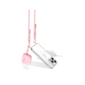 Smycz Tech-Protect C5se Rope Crossbody Strap Baby Pink