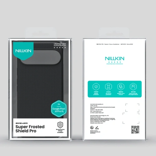 Etui Nillkin Super Frosted Shield Pro do Google Pixel 10 Pro XL czarne