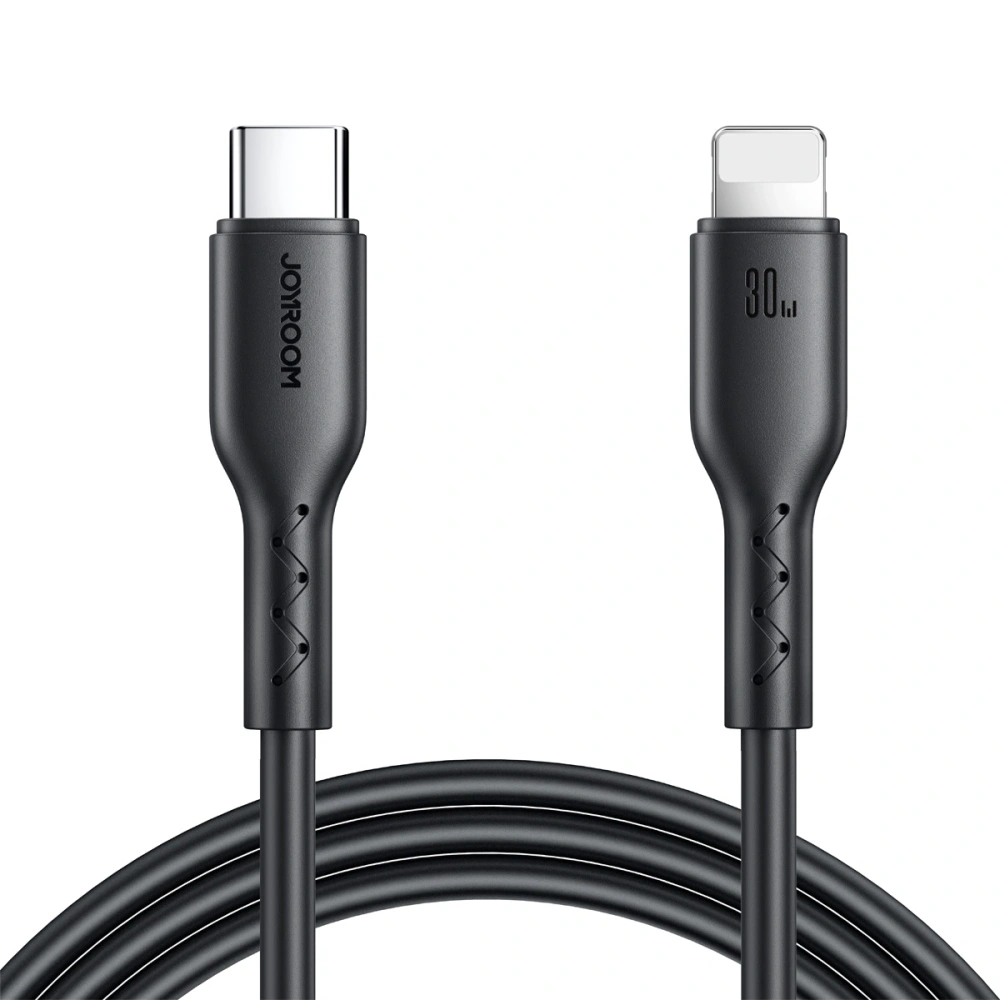 Kabel Joyroom Flash-Charge Series SA26-CL3 USB-C / Lightning 30W 1m czarny