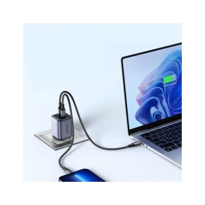 Ładowarka sieciowa Ugreen Nexode N Series X525 45W GaN USB-A, USB-C czarna