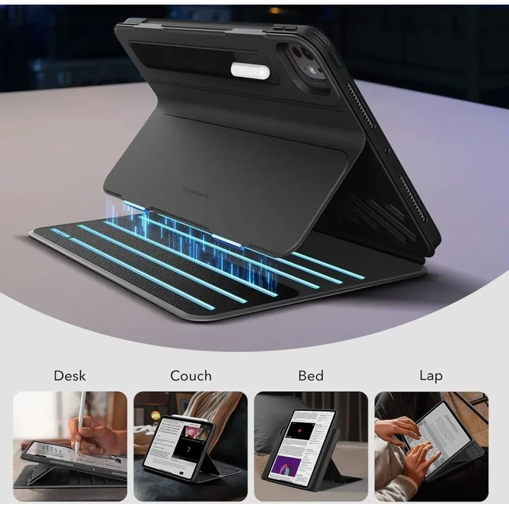 Etui ESR Flip Hybrid do Apple iPad Pro 11” 2024/2025 Black