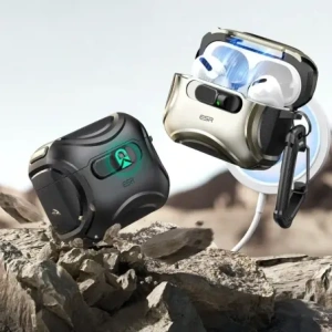 Etui ESR Cyber FlickLock HaloLock MagSafe do Apple AirPods Pro 3 Titanium