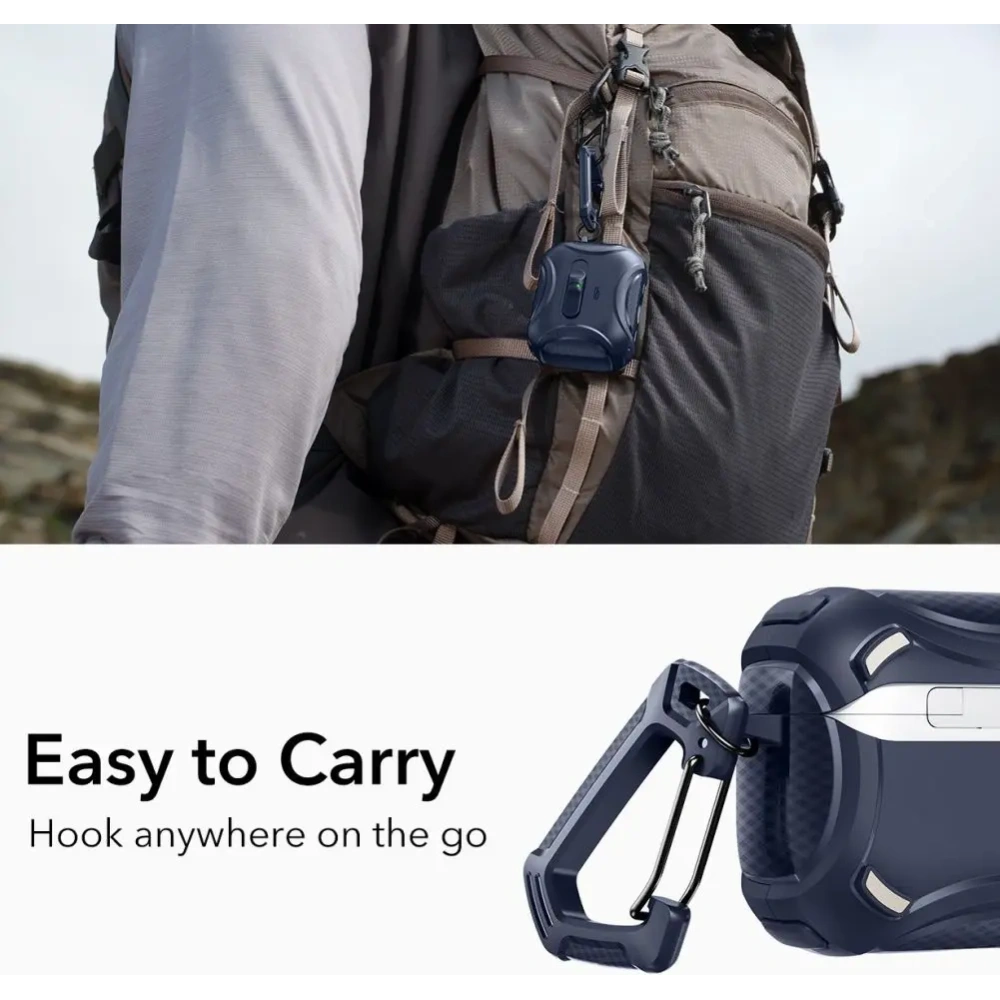 Etui ESR Cyber FlickLock HaloLock MagSafe do Apple AirPods Pro 3 Blue