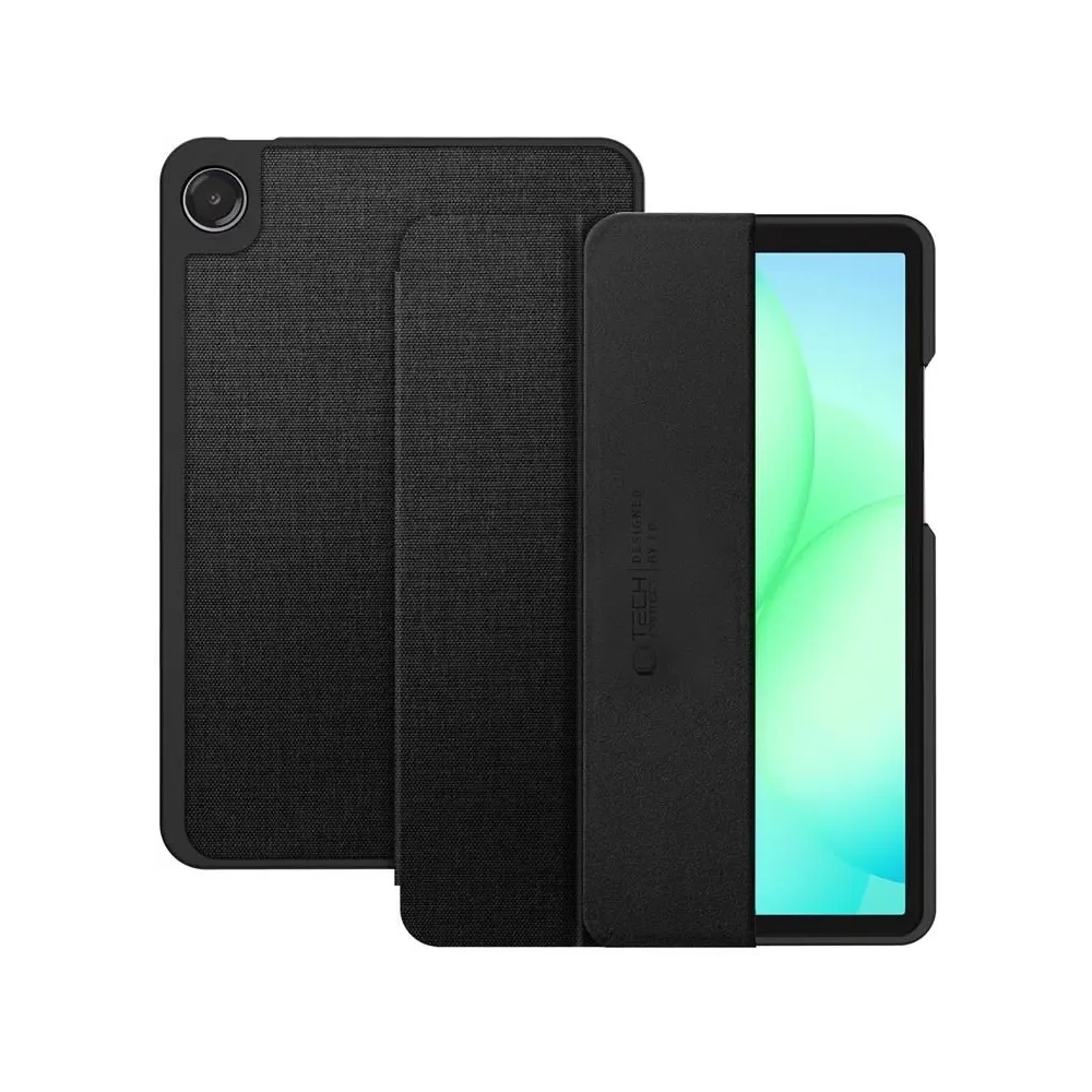 Etui Tech-Protect SmartCase Pen Canvas do Samsung Galaxy Tab A9 / A11 8.7 X110 / X115 / X133 / X135 Obsidian Black