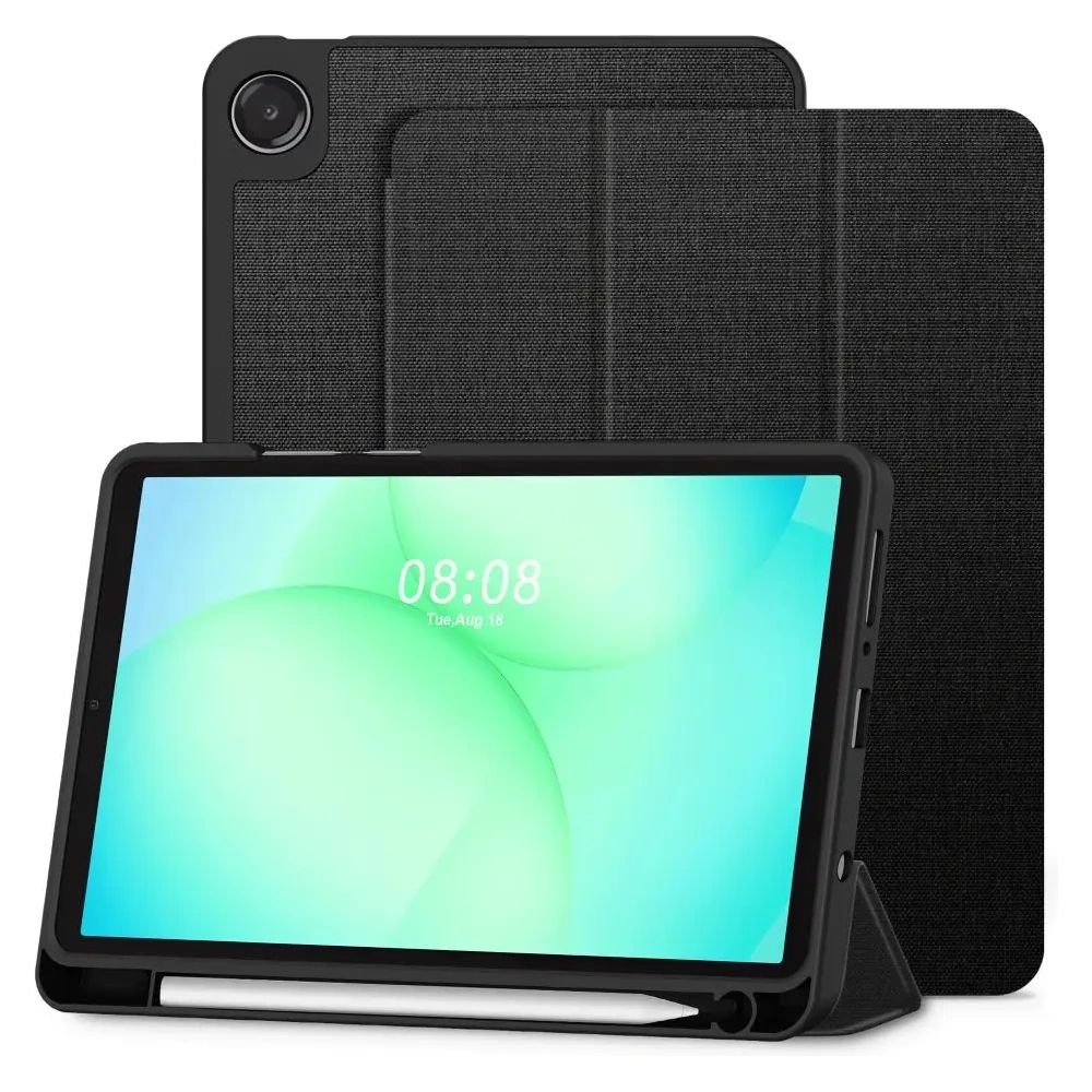 Etui Tech-Protect SmartCase Pen Canvas do Samsung Galaxy Tab A9 / A11 8.7 X110 / X115 / X133 / X135 Obsidian Black