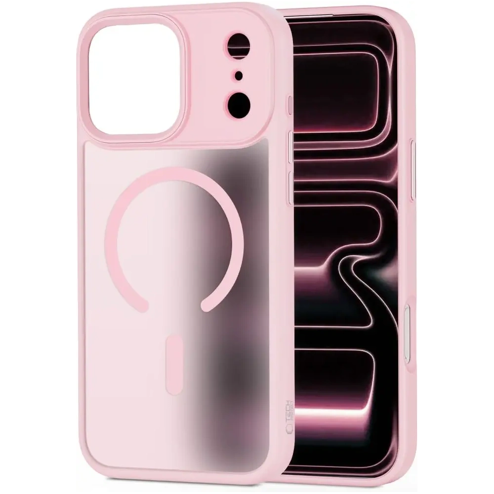 Etui Tech-Protect MagMat MagSafe do Apple iPhone 17 Pro Matte Pink