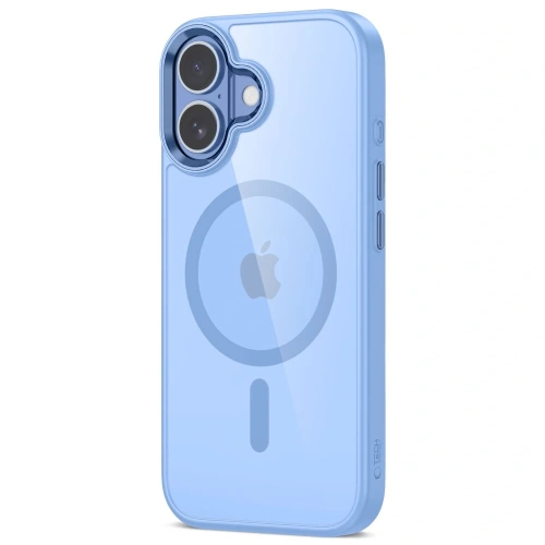Etui Tech-Protect MagMat MagSafe do Apple iPhone 17 Mist Blue/clear