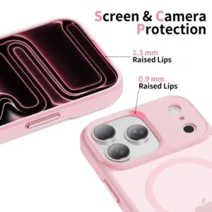Etui Tech-Protect MagMat MagSafe do Apple iPhone 17 Pro Max Matte Pink