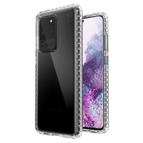 Kup Speck Samsung Tasche Presidio Perfect-Clear mit Impact Geometry Galaxy S20 Ultra mit MICROBAN Clear Beschichtung - SPK061CLR - {ean13} - Sklep Home Screen
