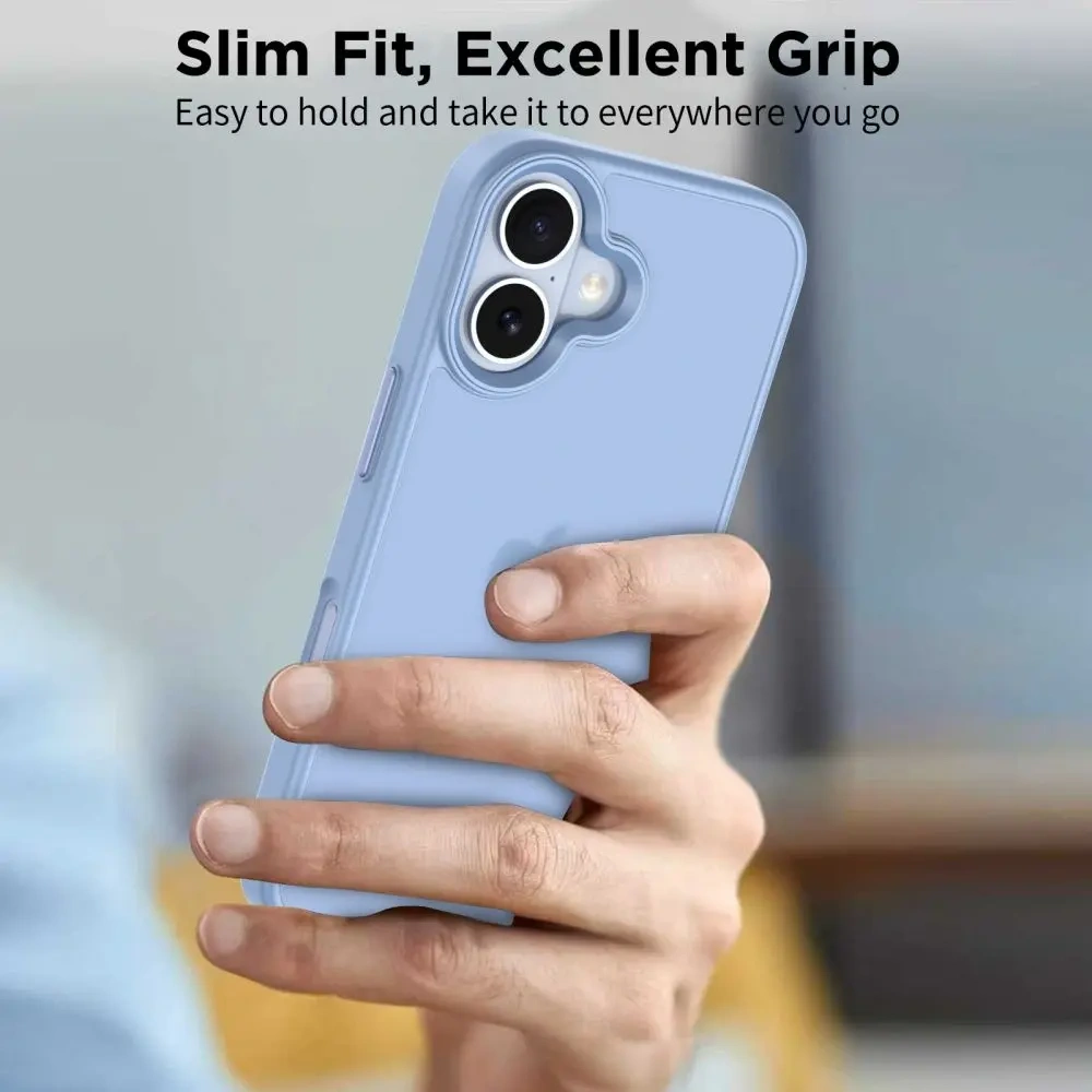 Etui Tech-Protect MagMat do Apple iPhone 17 Matte Mist Blue