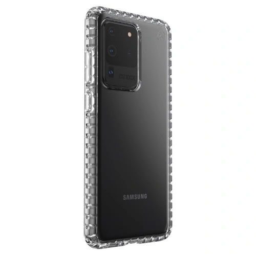 Buy Speck Presidio Perfect-Clear with Impact Geometry Samsung Galaxy S20 Ultra with MicroBan layer Clear - SPK061CLR - {ean13} - Home Screen Store Europe