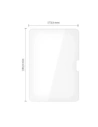 Szkło hartowane Tech-Protect Glass Fit+ do Apple iPad Pro 11” 2024/2025 Clear [2 PACK]