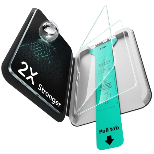 Szkło hartowane ESR Ultrafit Tempered Glass do Apple iPad Pro 11” 2024/2025 Clear [2 PACK]