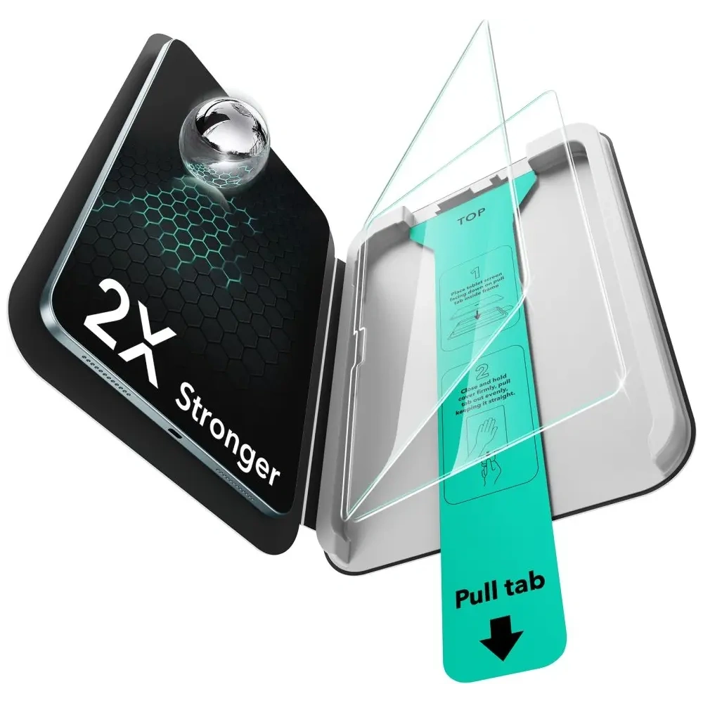 Szkło hartowane ESR Ultrafit Tempered Glass do Apple iPad Pro 11” 2024/2025 Clear [2 PACK]