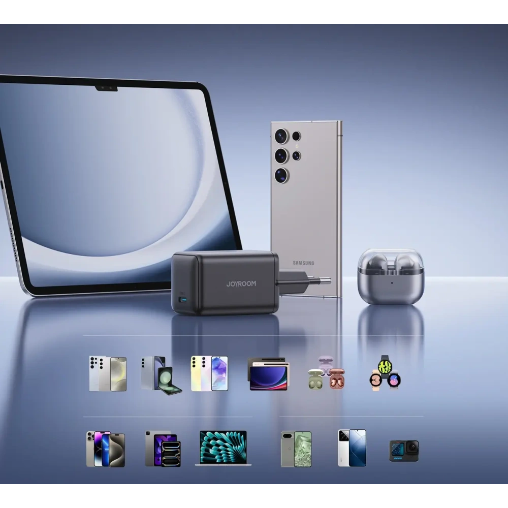 Ładowarka sieciowa Joyroom JR-TCG18 65W USB-C czarna