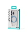 Etui Joyroom JR-16JL6 MagSafe do Apple iPhone 16 Pro Max z ringiem-podstawką 360° niebieskie