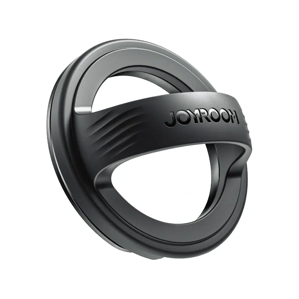 Pierścien magnetyczny na palec Joyroom JR-ZS500 kompatybilny z MagSafe czarny