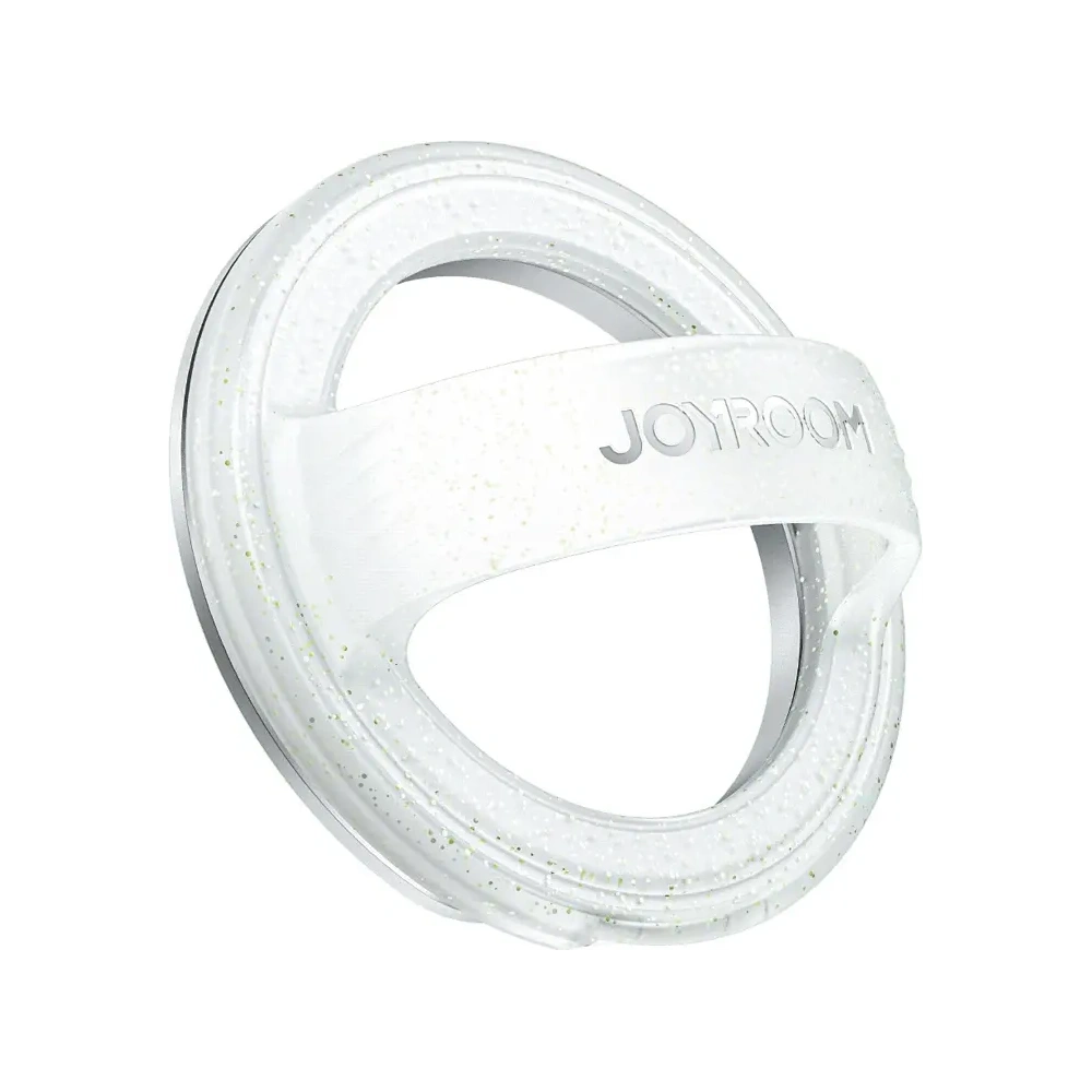 Pierścien magnetyczny na palec Joyroom JR-ZS500 kompatybilny z MagSafe biały