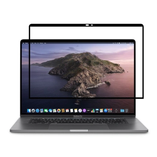 Buy Moshi iVisor AG - Bubble-free Screen Protector for MacBook Pro 16 (Black/Clear Matte) - MOSH067BLK - {ean13} - Home Screen Store Europe