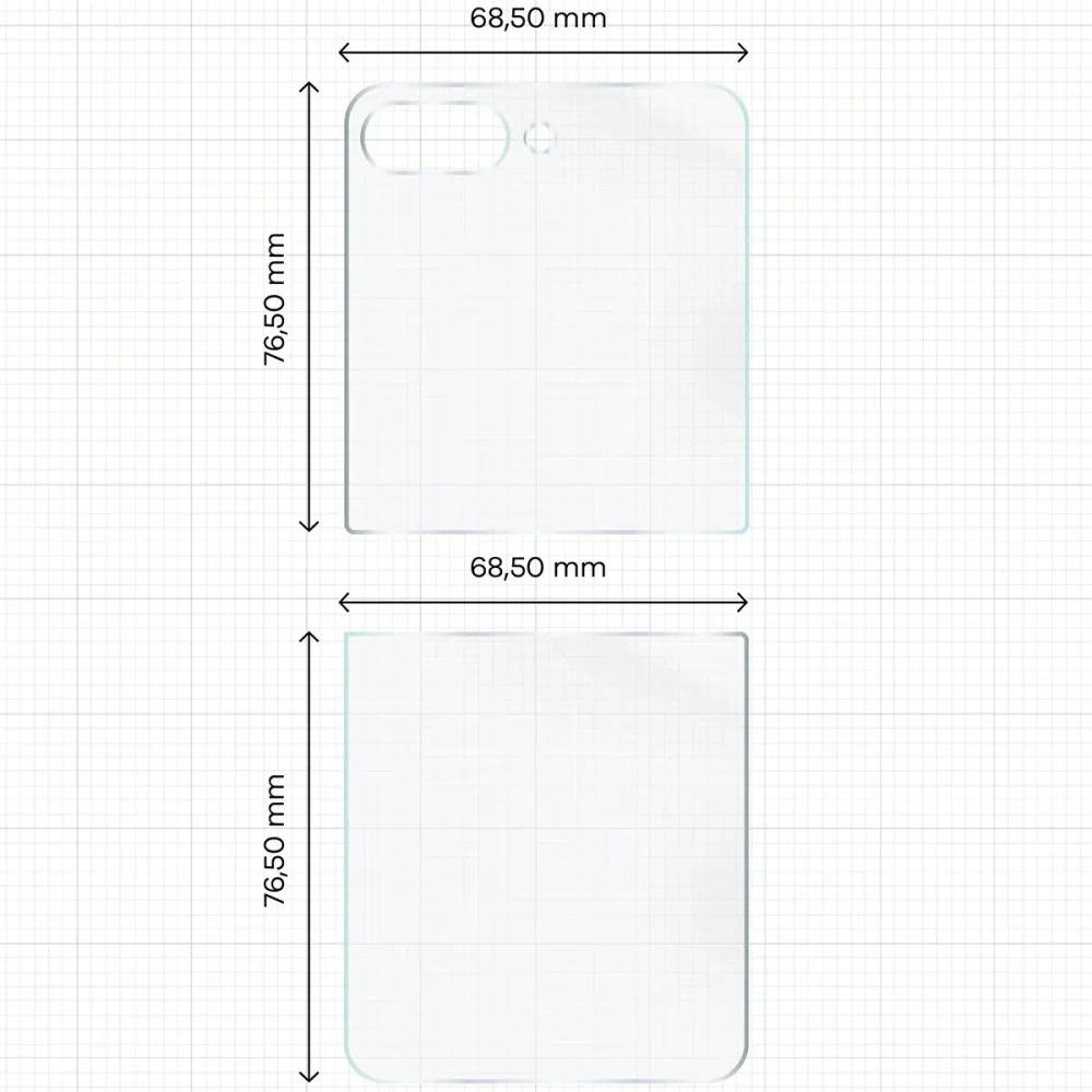 Folia hydrożelowa na tył Bizon Glass Hydrogel do Samsung Galaxy Z Flip5