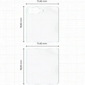 Folia hydrożelowa na tył Bizon Glass Hydrogel do Samsung Galaxy Z Flip7