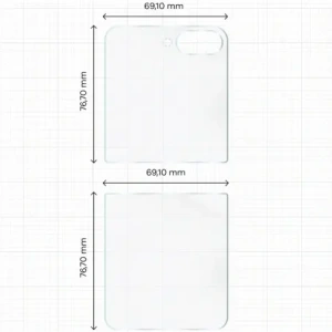 Folia hydrożelowa na tył Bizon Glass Hydrogel do Samsung Galaxy Z Flip7 FE / Z Flip6