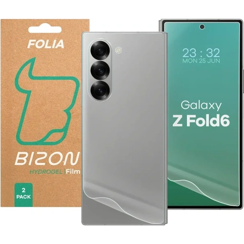Folia hydrożelowa na tył i przód Bizon Glass Hydrogel Pack do Samsung Galaxy Z Fold6