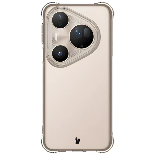 Elastyczne etui Bizon Case Salpa do Huawei Pura 80 Ultra przezroczyste