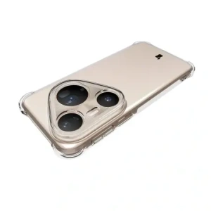 Elastyczne etui Bizon Case Salpa do Huawei Pura 80 Ultra przezroczyste