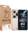 Elastyczne etui Bizon Case Salpa do Huawei Pura 80 Ultra przezroczyste