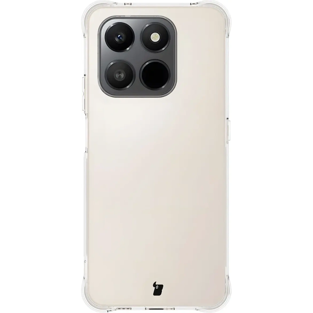 Elastyczne etui Bizon Case Salpa do Honor X7d / Honor 400 Smart przezroczyste