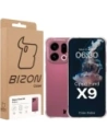 Elastyczne etui Bizon Case Salpa do Oppo Find X9 przezroczyste