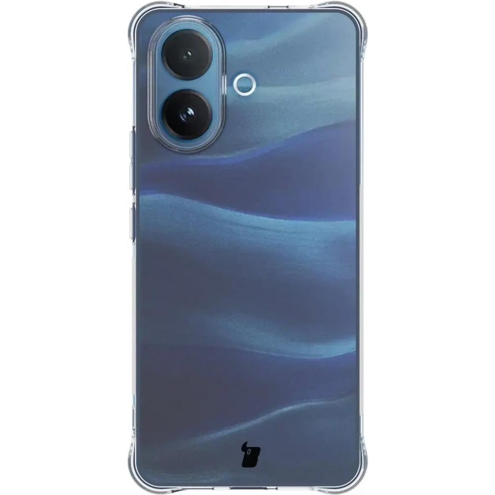 Elastyczne etui Bizon Case Salpa do Vivo V60 Lite 5G przezroczyste