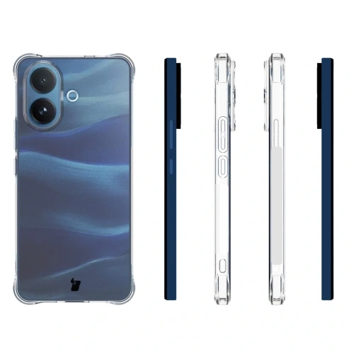 Elastyczne etui Bizon Case Salpa do Vivo V60 Lite 5G przezroczyste