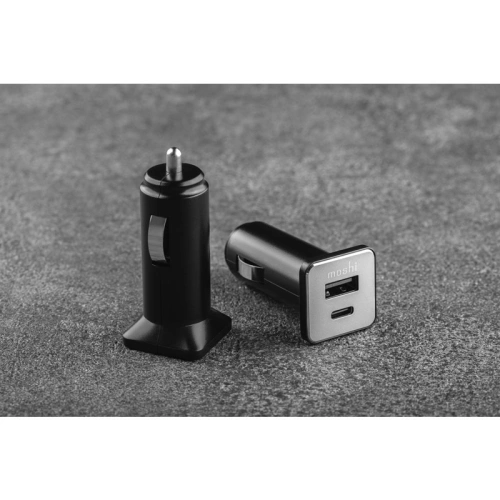 Kup Ładowarka samochodowa Moshi QuikDuo Car Charger USB-C Power Delivery + USB + Quick Charge, 36W (Black) - MOSH068BLK - {ean13} - Sklep Home Screen