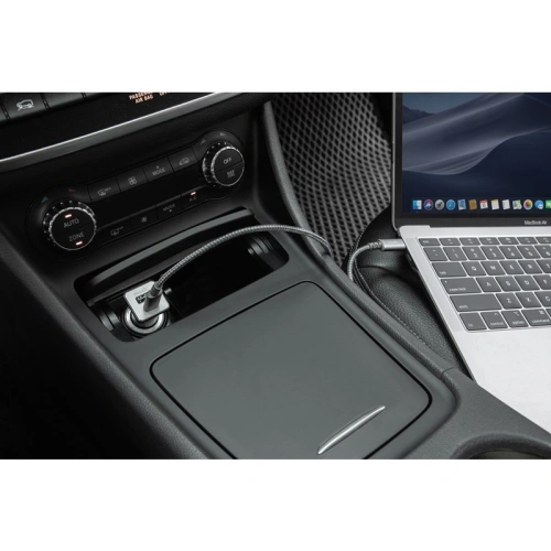 Kup Ładowarka samochodowa Moshi QuikDuo Car Charger USB-C Power Delivery + USB + Quick Charge, 36W (Black) - MOSH068BLK - {ean13} - Sklep Home Screen
