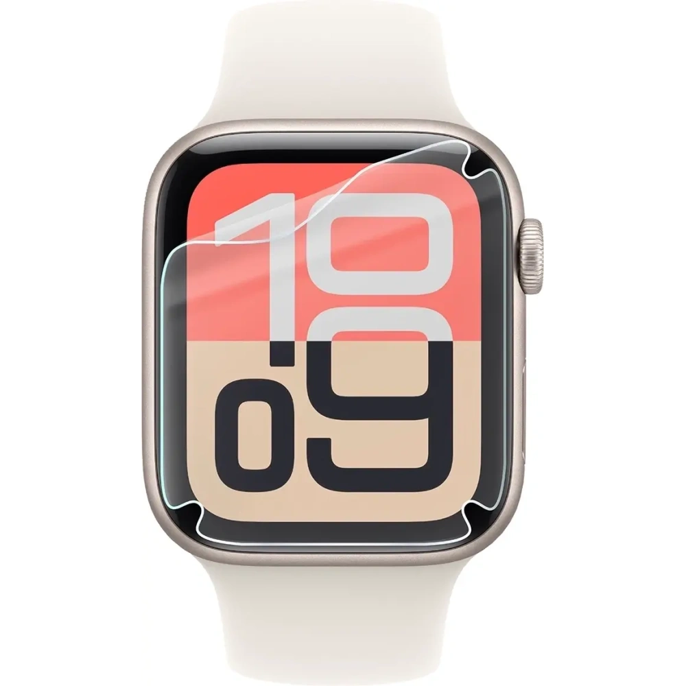 Folia hydrożelowa na ekran Bizon Glass Watch Hydrogel do Apple Watch SE 3 / SE 2 / SE / 6 / 5 / 4 44mm