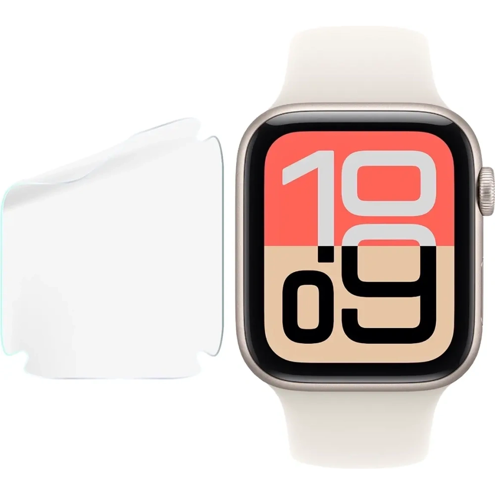 Folia hydrożelowa na ekran Bizon Glass Watch Hydrogel do Apple Watch SE 3 / SE 2 / SE / 6 / 5 / 4 44mm