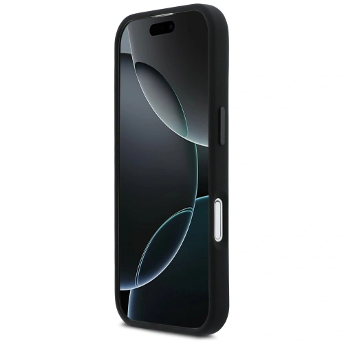 Etui BMW M Silicon Horizontal Line MagSafe do Apple iPhone 17 czarny