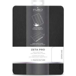 Kup Etui PURO Zeta Pro Apple iPad 10.2 w/Magnet & Stand up + uchwyt Apple Pencil (czarny) - PUR221BLK - {ean13} - Sklep Home Screen