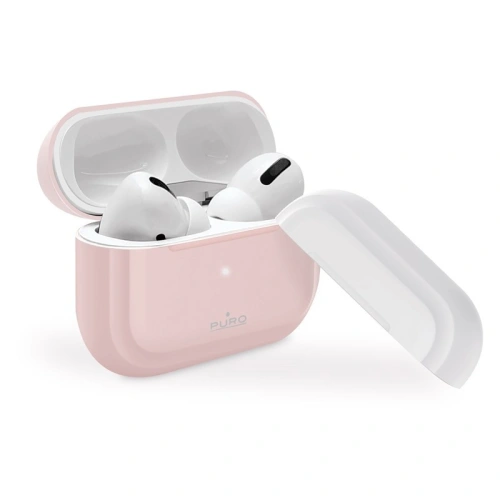 Kup Etui PURO ICON pentru Apple AirPods Pro cu capac suplimentar (Roz + Capac Roz + Capac Alb) - PUR222RS - {ean13} - Sklep Home Screen